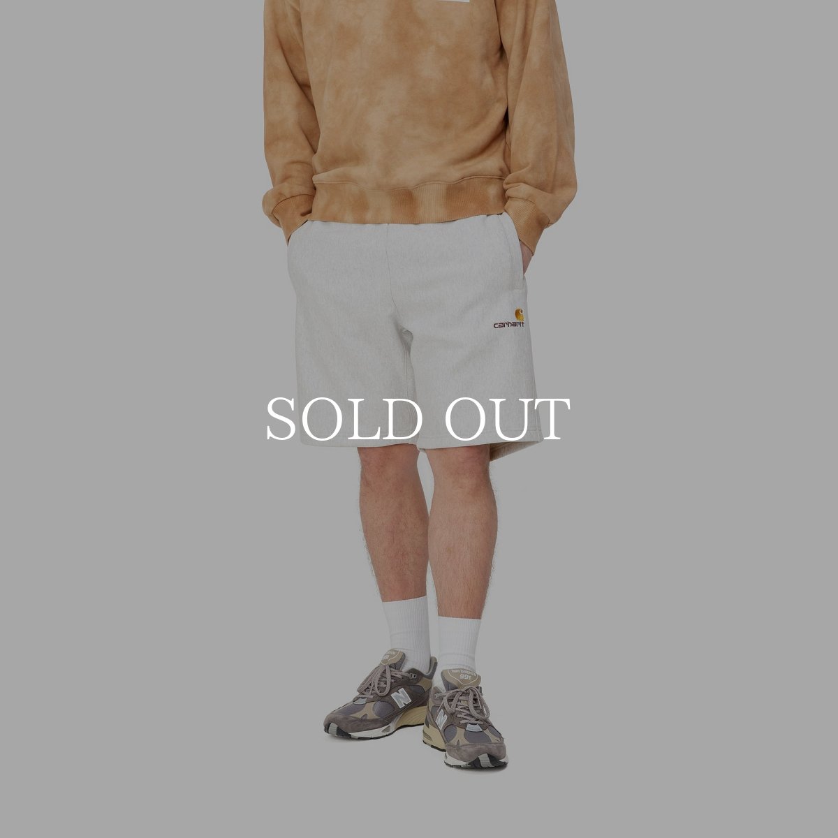 画像5: CARHARTT WIP  AMERICAN SCRIPT SWEAT SHORT (5)