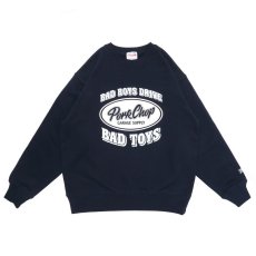 画像1: PORKCHOP GARAGE SUPPLY  BAD TOYS SWEAT (NAVY) (1)