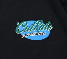 画像4: CUTRATE  CUTRATE LONG BEACH CA LOGO CREW NECK SWEAT (BLACK) (4)