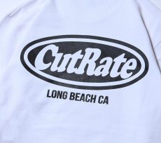 画像5: CUTRATE  CUTRATE LOGO CREW NECK SWEAT (WHITE × BLACK) (5)