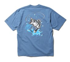 画像2: Back Channel  FISHING T (STEEL BLUE) (2)