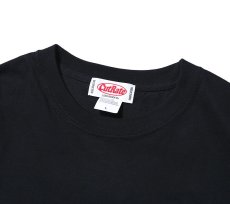 画像2: CUTRATE  CUTRATE LOGO EMBROIDERY DROPSHOULDER L/S T-SHIRT (BLACK) (2)