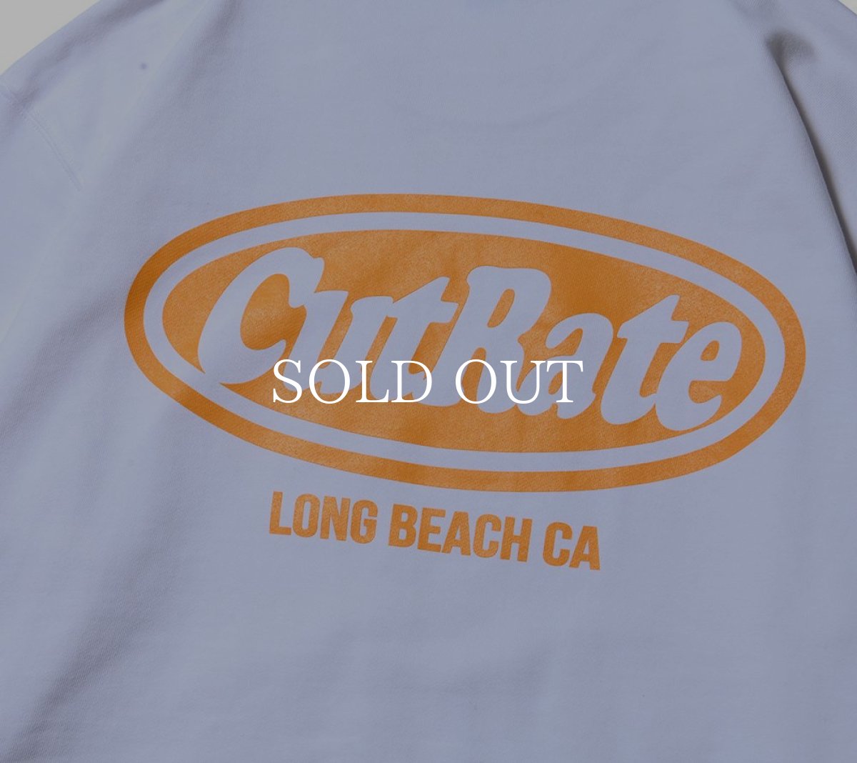 画像5: CUTRATE  CUTRATE LOGO CREW NECK SWEAT (WHITE × YELLOW) (5)