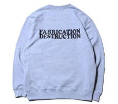 画像2: CUTRATE  CUTRATE LONG BEACH CA LOGO CREW NECK SWEAT (GRAY) (2)