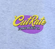 画像4: CUTRATE  CUTRATE LONG BEACH CA LOGO CREW NECK SWEAT (GRAY) (4)