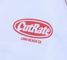 画像4: CUTRATE  CUTRATE LOGO CREW NECK SWEAT (WHITE × RED) (4)