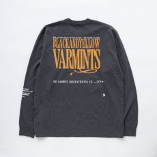 画像1: RATS  VARMINTS POCKET L/S TEE (CHARCOAL) (1)