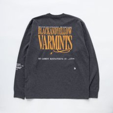 画像1: RATS  VARMINTS POCKET L/S TEE (CHARCOAL) (1)