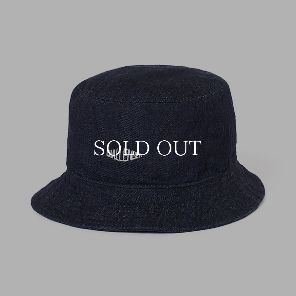 画像1: CHALLENGER  DENIM BUCKET HAT (INDIGO) (1)