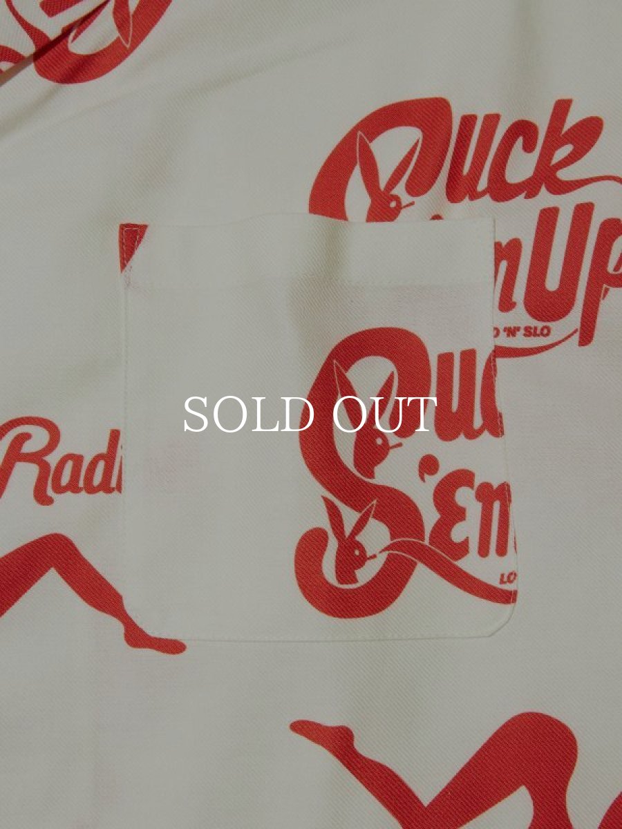 画像4: RADIALL  CHROME LADY - OPEN COLLARED SHIRT L/S (Off White) (4)