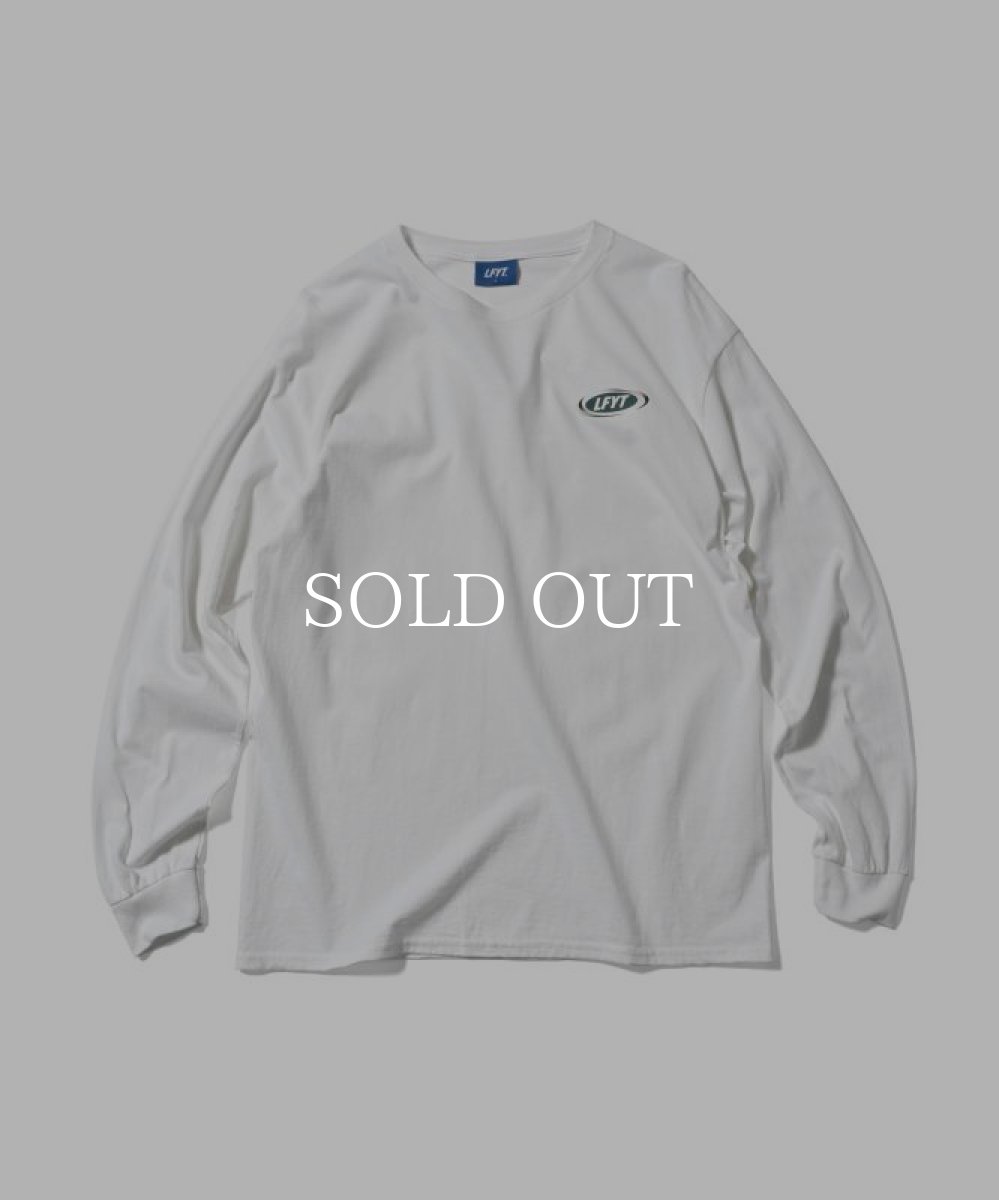 画像1: LFYT  OVAL LOGO L/S TEE (WHITE) (1)