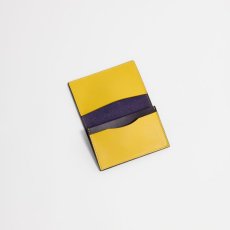 画像3: APPLEBUM  Leather Card Case (Purple/Yellow) (3)