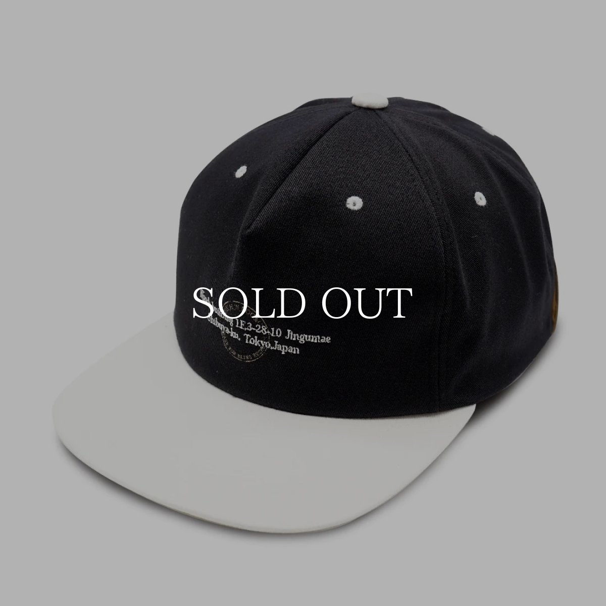 画像2: THE H.W.DOG&CO.  POST M CAP (BLACK×WHITE) (2)