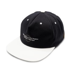 画像2: THE H.W.DOG&CO.  POST M CAP (BLACK×WHITE) (2)