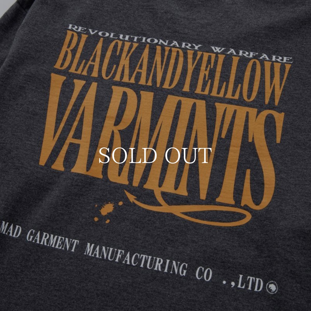 画像3: RATS  VARMINTS POCKET L/S TEE (CHARCOAL) (3)