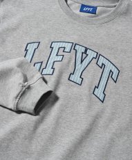 画像2: LFYT  STRIPED LFYT ARCH LOGO L/S TEE (HEATHER GRAY) (2)