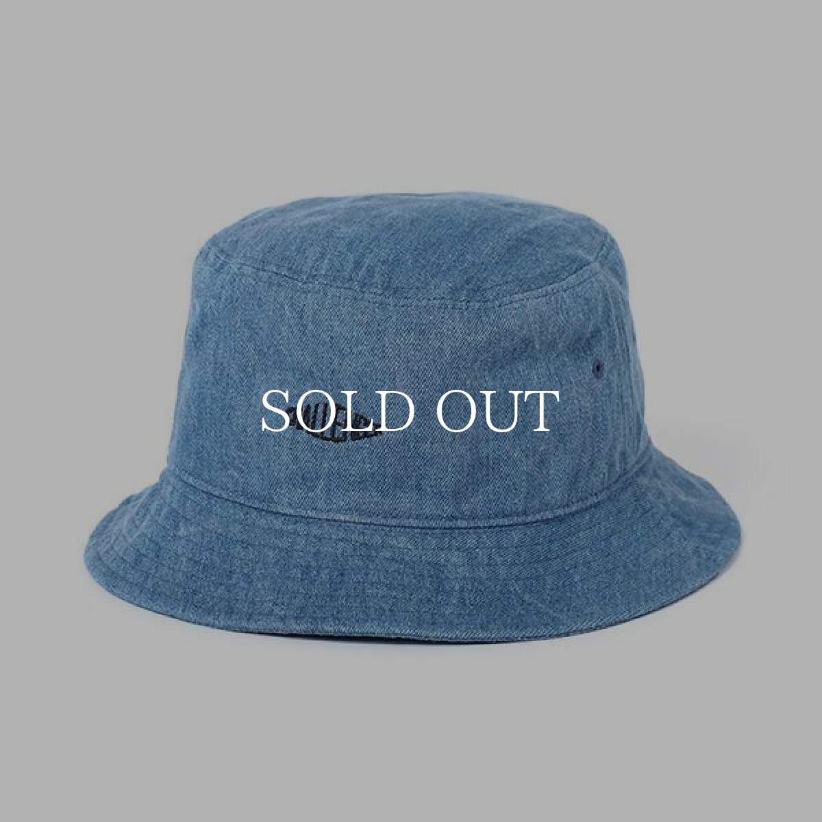 画像1: CHALLENGER  DENIM BUCKET HAT (WASHED INDIGO) (1)