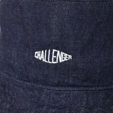 画像3: CHALLENGER  DENIM BUCKET HAT (INDIGO) (3)