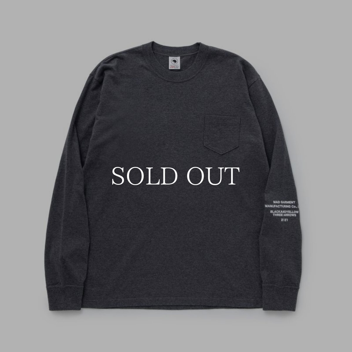 画像2: RATS  VARMINTS POCKET L/S TEE (CHARCOAL) (2)