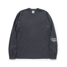 画像2: RATS  VARMINTS POCKET L/S TEE (CHARCOAL) (2)