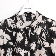 画像7: APPLEBUM  Botanical Linen L/S Aloha Shirt (Black) (7)