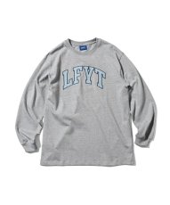 画像1: LFYT  STRIPED LFYT ARCH LOGO L/S TEE (HEATHER GRAY) (1)