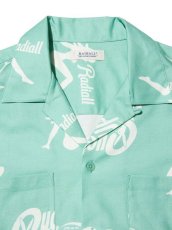 画像3: RADIALL  CHROME LADY - OPEN COLLARED SHIRT L/S (Emerald Green) (3)