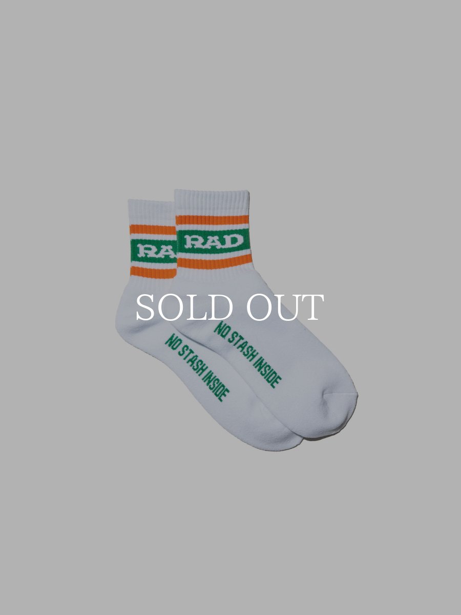 画像1: RADIALL  LOW KICK - 1PAC SOX SHORT (White) (1)