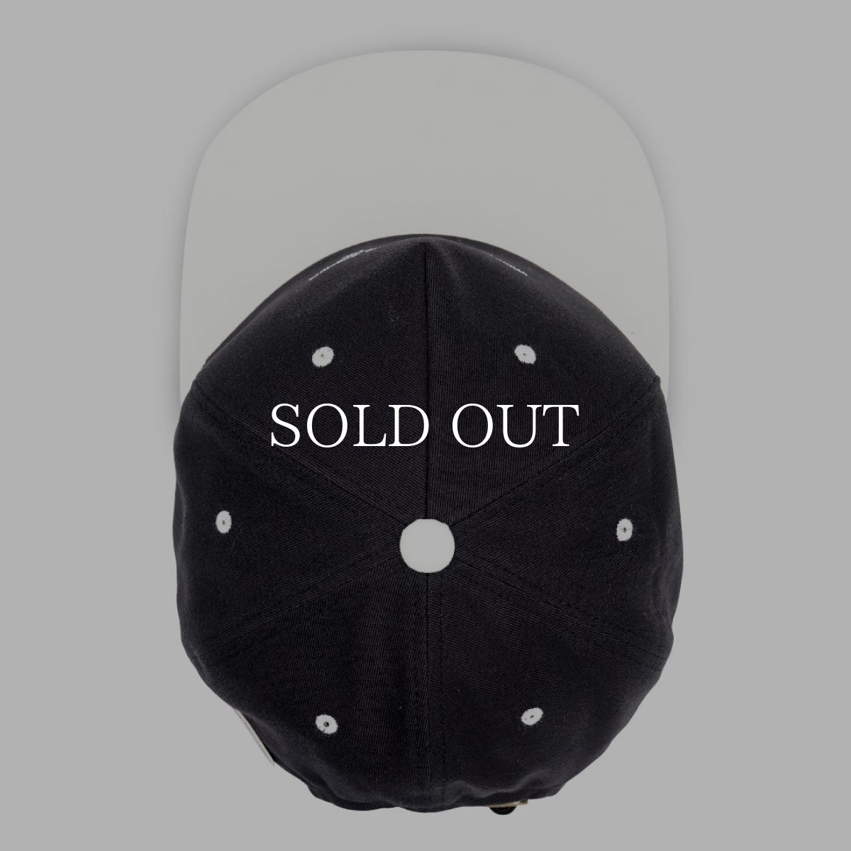 画像5: THE H.W.DOG&CO.  POST M CAP (BLACK×WHITE) (5)