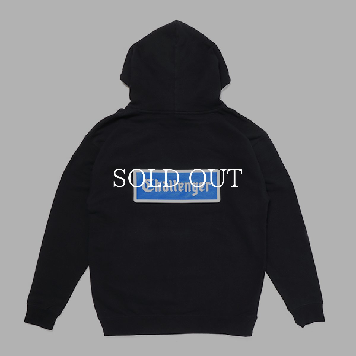 画像2: CHALLENGER  LOGO PATCH HOODIE (BLACK) (2)
