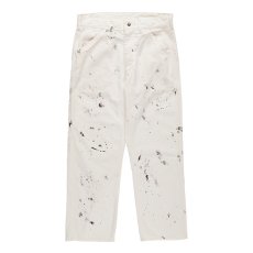 画像1: STANDARD CALIFORNIA  SD Painter Pants Vintage Wash-Paint (White) (1)