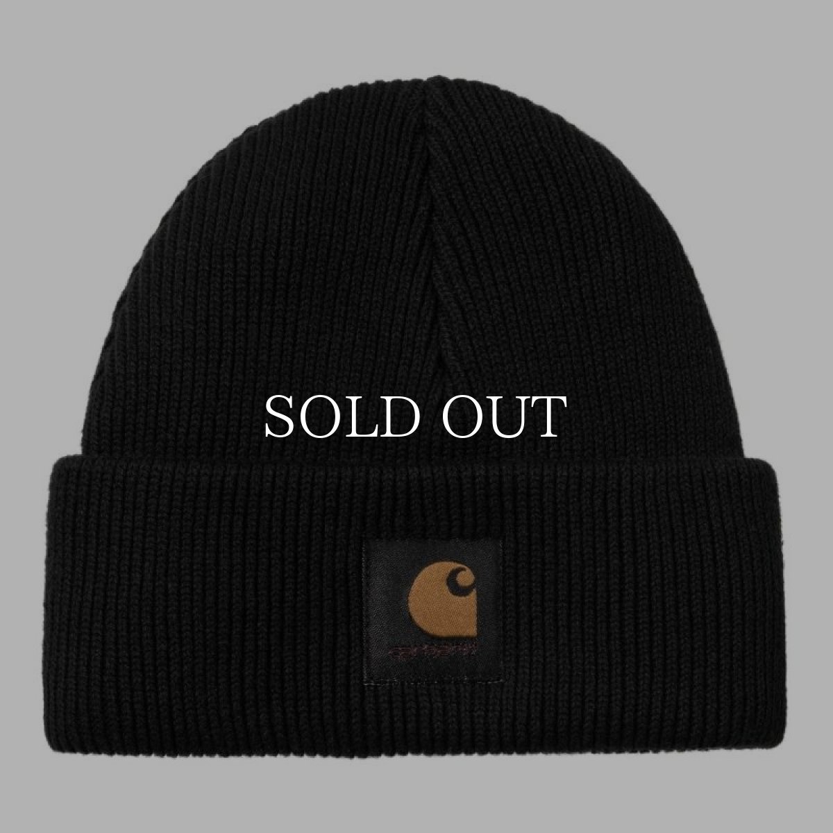 画像1: CARHARTT WIP  NELSON BEANIE (Black (garment dyed)) (1)