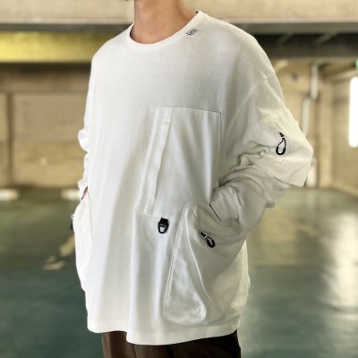 画像1: CMF OUTDOOR GARMENT  SLOW DRY TEE 3D (WHITE)