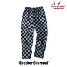 画像11: COOKMAN  Chef Pants Checker (Charcoal) (11)