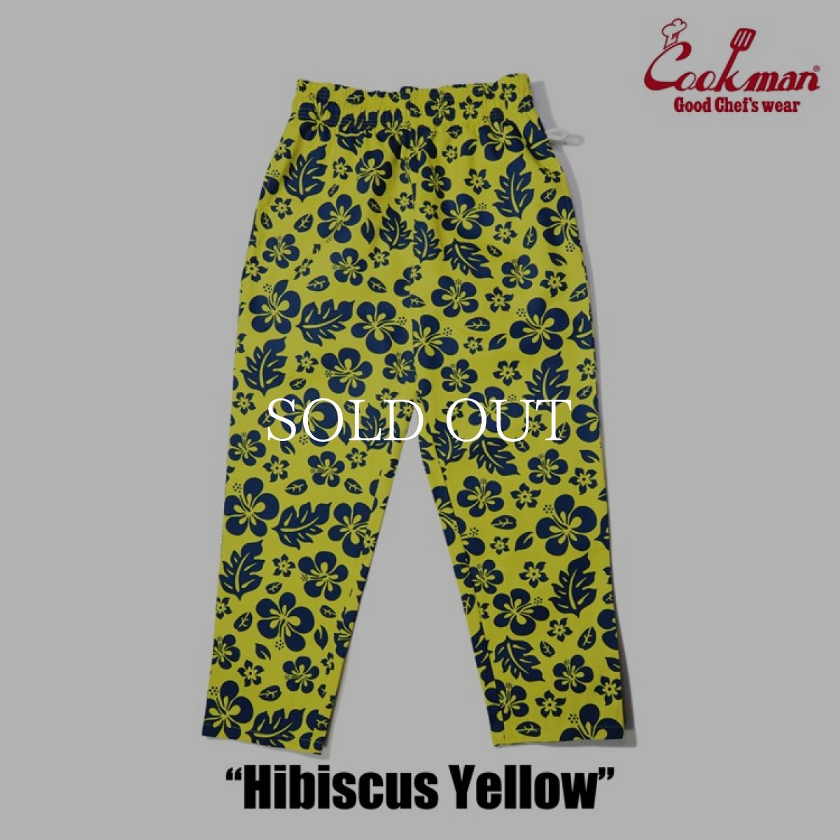 画像3: COOKMAN  Chef Pants Hibiscus (Yellow) (3)