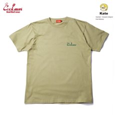 画像1: COOKMAN  Tシャツ Kate Dog chef (Beige) (1)