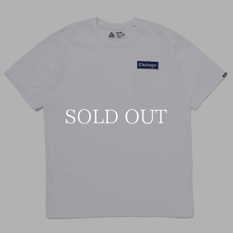 CHALLENGER LOGO PATCH TEE (WHITE) CLG-TS 023-004 公式通販