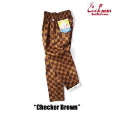 画像10: COOKMAN  Chef Pants Checker (Brown) (10)