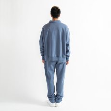 画像7: APPLEBUM  Center Pleats Sweat Pants (Blue Gray) (7)