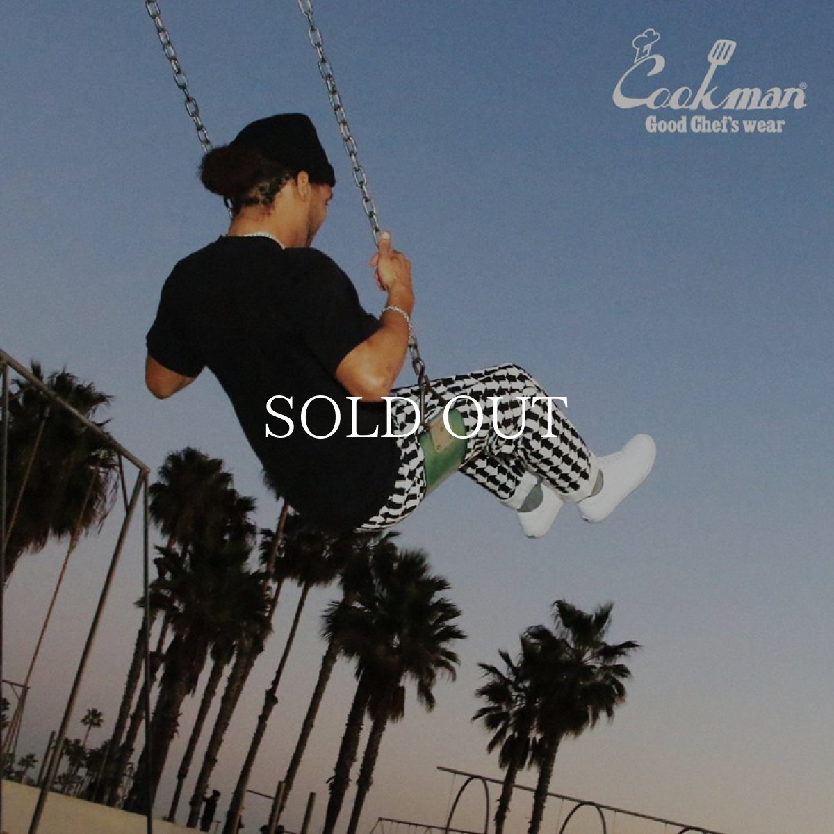 画像13: COOKMAN  Chef Pants Up-N-down (White) (13)