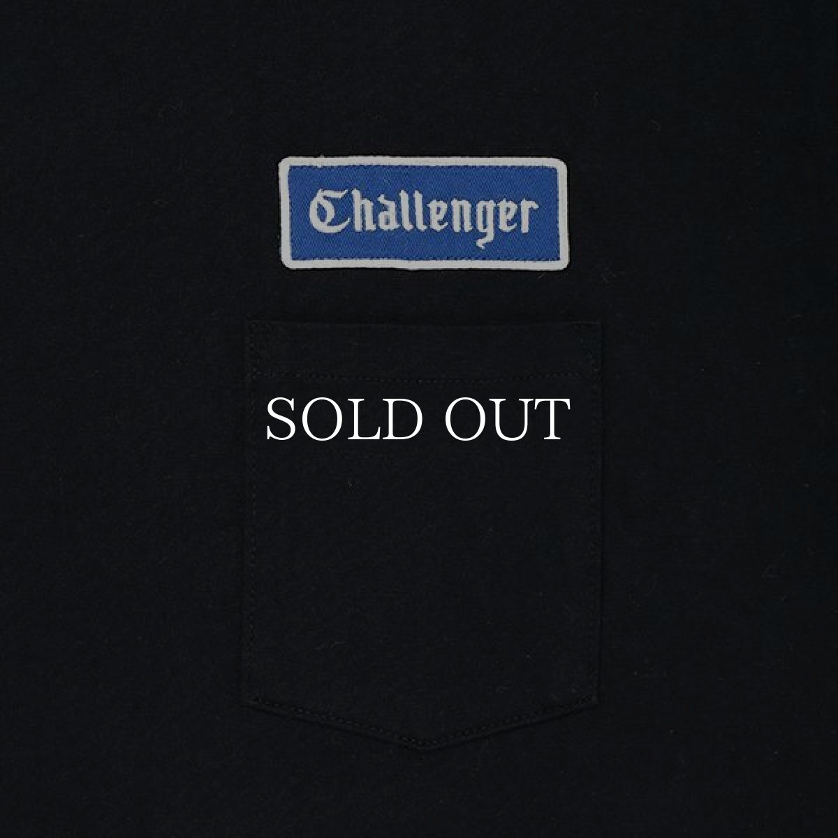 画像3: CHALLENGER  LOGO PATCH TEE (BLACK) (3)