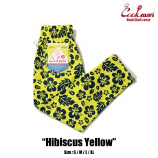 画像1: COOKMAN  Chef Pants Hibiscus (Yellow) (1)