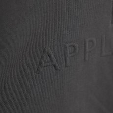 画像11: APPLEBUM  Solid Color Half Zip Sweat (Charcoal) (11)