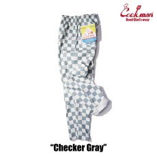 画像10: COOKMAN  Chef Pants Checker (Gray) (10)