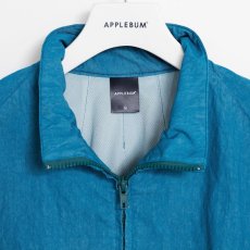 画像6: APPLEBUM  Dyed Cotton Nylon Track Jacket (Blue Green) (6)