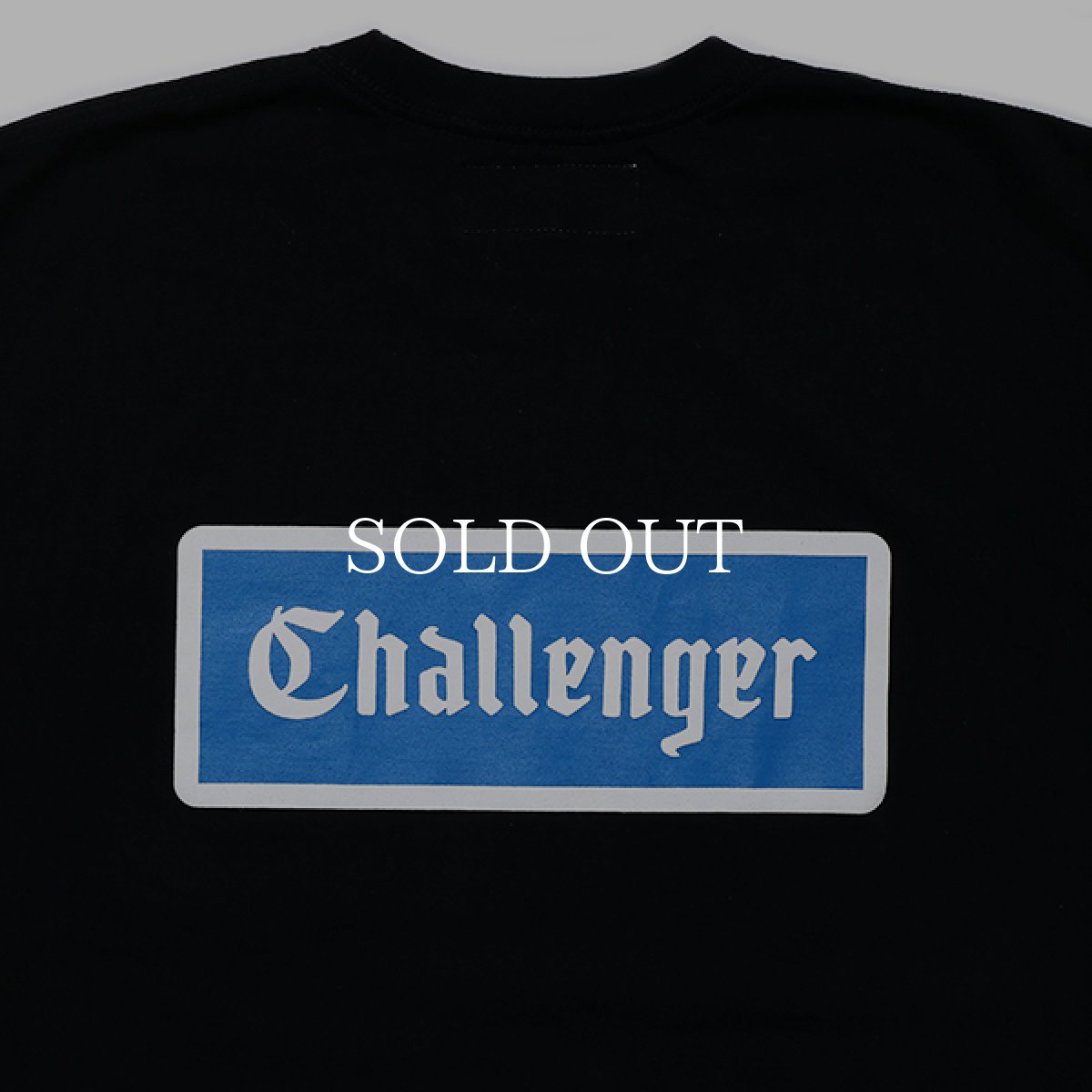 画像4: CHALLENGER  LOGO PATCH TEE (BLACK) (4)