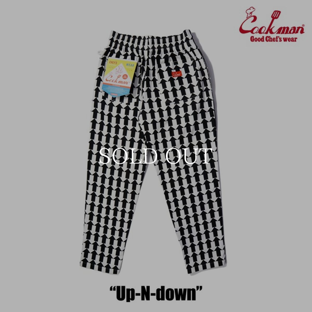 画像4: COOKMAN  Chef Pants Up-N-down (White) (4)