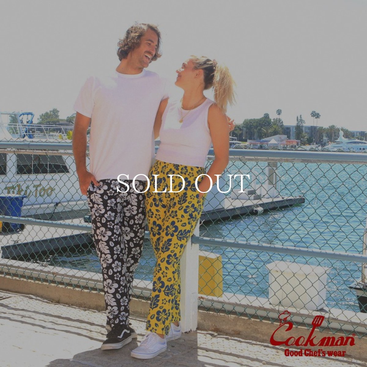 画像16: COOKMAN  Chef Pants Hibiscus (Yellow) (16)