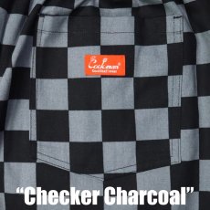 画像7: COOKMAN  Chef Pants Checker (Charcoal) (7)
