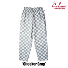 画像4: COOKMAN  Chef Pants Checker (Gray) (4)
